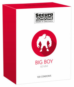 Secura Big Boy - 60mm-es óvszerek (100db) Secura