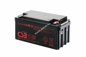 Ólom akku 12V 65Ah ( CSB / Hitachi) típus GP12650