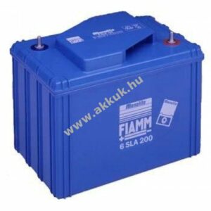 Ólom akku 6V 200Ah (FIAMM) típus 6SLA 200