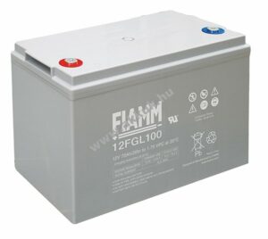 Ólom akku 12V 100Ah (FIAMM) típus 12FGL100