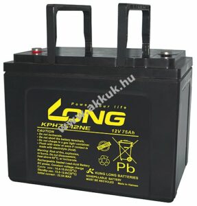 Ólom akku Long (Kung Long) típus KPH75-12NE ciklusálló