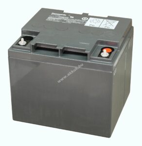 Ólom akku 12V 24Ah PANASONIC típus LC-P1224APG (korábban LC-X1224APG) VDS minõsítéssel M5 csatlakozó