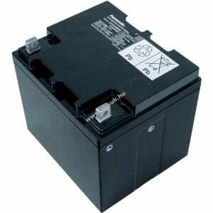 Ólom akku 12V 38Ah (PANASONIC) típus LC-X1238APG - VDS minõsítéssel