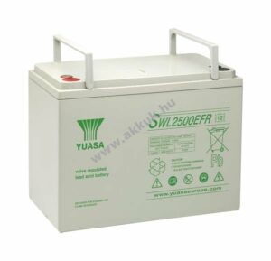Ólom akku 12V 92Ah (YUASA) típus SWL2500FR