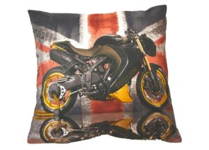 3D ágyneműhuzat- Motorok - Povlak na polštář 40x40 cm