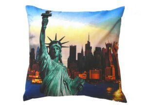 3D ágyneműhuzat - New York - Povlak na polštář 40x40 cm