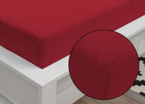 Froté lepedő Classic (180 x 200 cm) - bordó