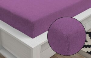 Froté lepedő Classic (180 x 200 cm) - lila