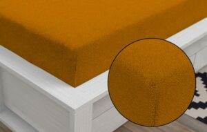 Froté lepedő Classic (180 x 200 cm) - mélysárga