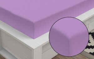 Jersey lepedő Classic (180 x 200 cm) - lila
