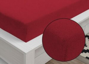 Froté lepedő Classic (160 x 200 cm) - bordó