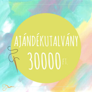 Ajándékutalvány 30000 Ft