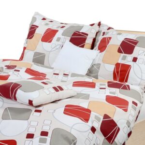 Krepp ágyneműhuzat színes kártyák (LS09) - Ložní povlečení 140x220 + 90x70 - (LS09) Stanex
