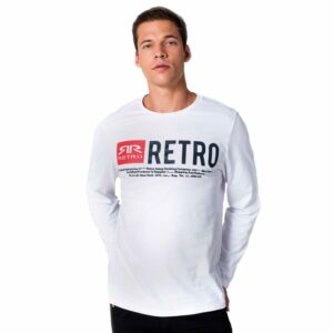 Retro hosszú ujjú póló ERMIN LONG TEE