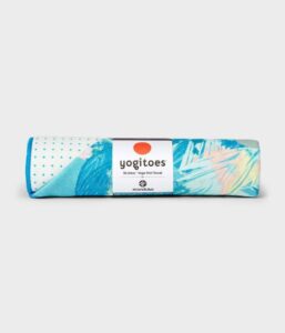 Jógatörölköző Manduka Yogitoes - Tropics Blue