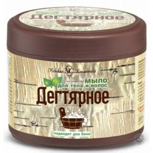 Kocka szappan nyír-kátránnyal testre és hajra - Nevskaja kosmetika - 300ml
