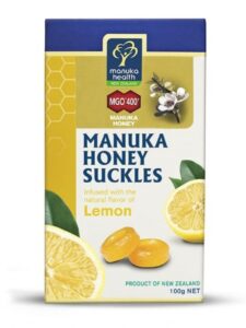 Manuka Health Citrom ízű cukorkák Manuka mézzel MGO™ 400+