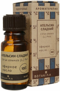 Botanika – 100% Natúr Édes narancs illóolaj – 10 ml