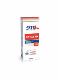 Twinstec 911 sampon "Sulsen Forte" korpa ellen - 150 ml