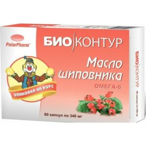 Csipkebogyó olaj kapszulákban - 60 kapszula - BIO KÖR - 340 mg