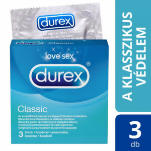 Durex Classic - óvszer (3db) Durex