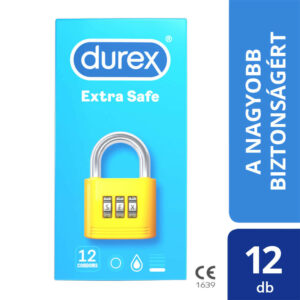 Durex extra safe - biztonságos óvszer (12db) Durex