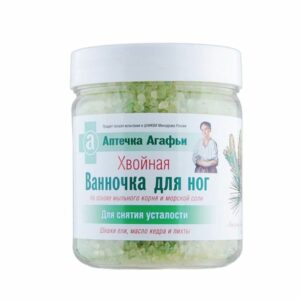 Fürdősó a fáradt lábak számára - Agafia Nagymama - 600g