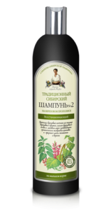 Hagyományos szibériai sampon 2. nyír propolisszal - regeneráló - Agafia Nagymama - 550ml