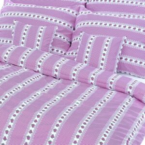 Pamut ágyneműhuzat Barunka lila (LS178) - Ložní povlečení 140x200 + 90x70 - (LS178) Stanex