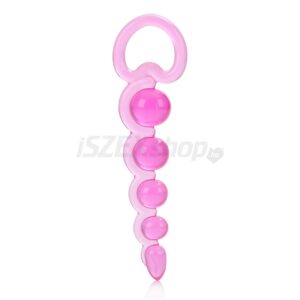 California Exotic Novelties Basic Essentials Beaded Probe rózsaszín