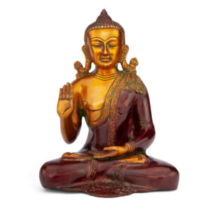 Buddha réz szobor