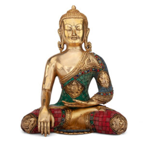 Buddha réz szobor