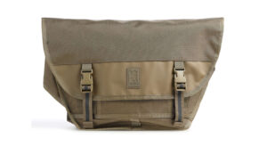 Chrome Mini Metro Messenger bag coated nylon brown