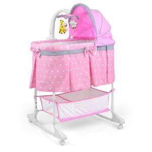Multifunkciós bölcső  Milly Mally Sweet Melody Pink