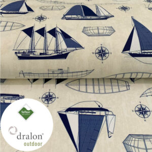 Dekorációs anyag Teflonos BLUE BOAT