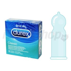 Durex Classic - óvszer (3db)