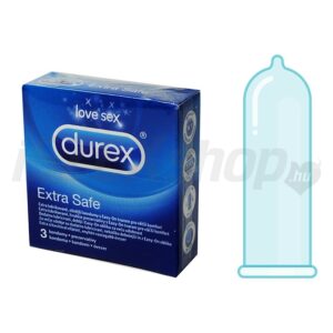 Durex extra safe - biztonságos óvszer (3db)