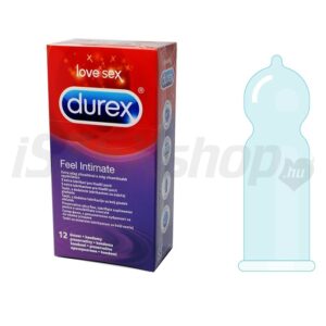 Durex Feel Intimate - vékonyfalú óvszer (12db)