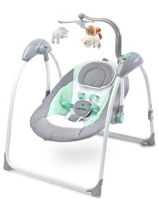 Gyerek hintáztató CARETERO LOOP graphite
