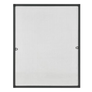 Szúnyogháló alumínium kerettel 110 x 130 cm antracitszürke