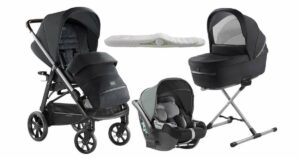Inglesina Aptica Quattro 3in1 Babakocsi I-Size Darwin hordozóval ...