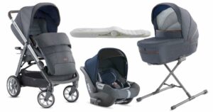 Inglesina Aptica Quattro 3in1 Babakocsi I-Size Darwin hordozóval ...
