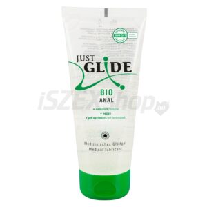 Just Glide Bio - vízbázisú vegán síkosító (200ml)