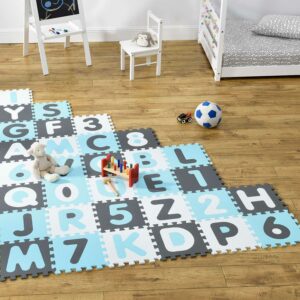 Gyermek puzzle Noah 36 darabos A-tól Z-ig és 0-tól 9-ig