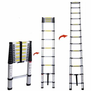 Teleszkópos alumínium létra - 2.6 m