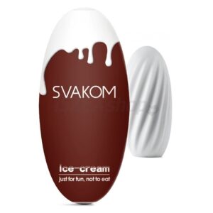Svakom Hedy Ice Cream - maszturbátor (barna-fehér)