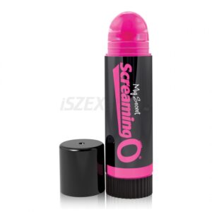 Screaming Lip Balm - rúzs vibrátor (fekete-pink)