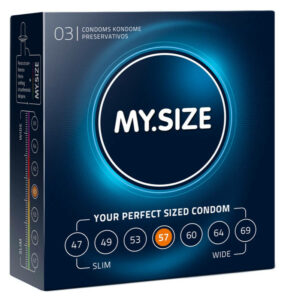 MY.SIZE óvszer - 57mm (3db)