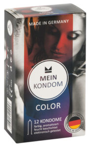 Mein Kondom Color - színes
