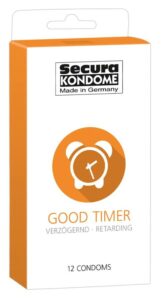 Secura Good Timer - ejakuláció késleltető óvszerek (12db)